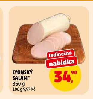 LYONSKÝ SALÁM, 350 g