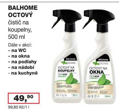 BALHOME OCTOVÝ 500 ml