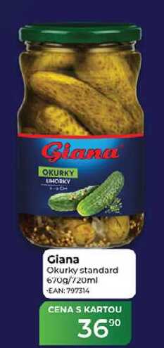 Giana Okurky standard 670g/720ml