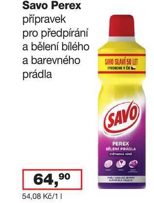 Savo Perex 1 ks Ráj drogerie