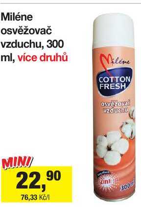 Miléne osvěžovač vzduchu, 300 ml