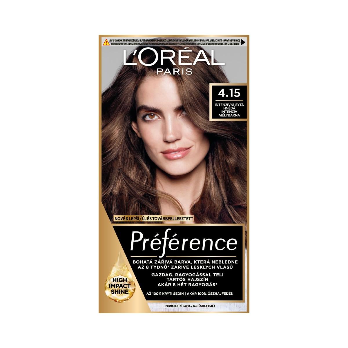 L´Oréal Préférence, 1 KS