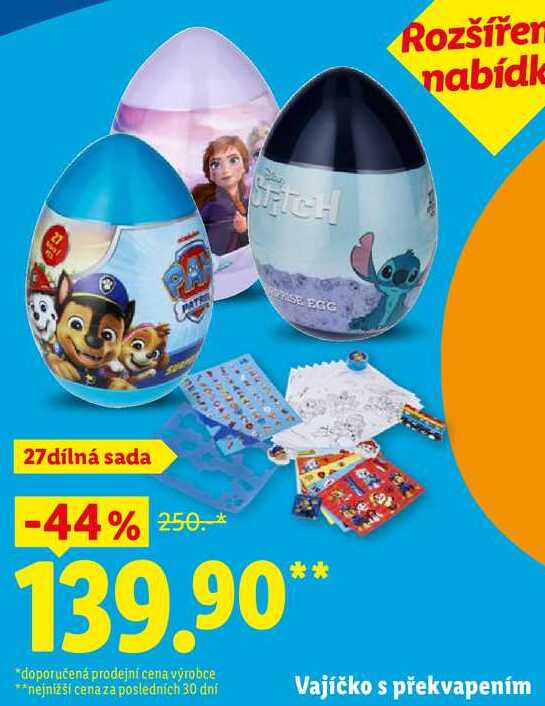 Vajíčko s překvapením Lidl