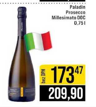 Paladin Prosecco Millesimato DOC 0,75l