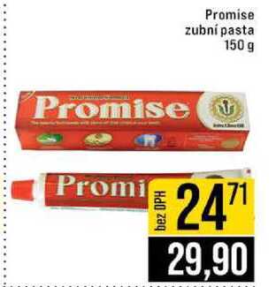 Promise zubní pasta 150 g JIP
