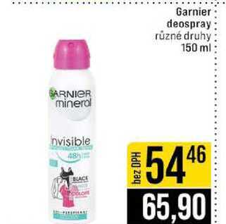 Garnier deospray různé druhy 150 ml JIP