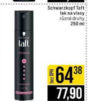 Schwarzkopf Taft lak na vlasy různé druhy 250 ml JIP