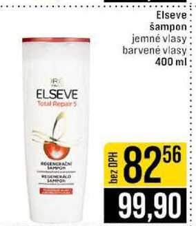 Elseve šampon jemné vlasy barvené vlasy 400 ml JIP