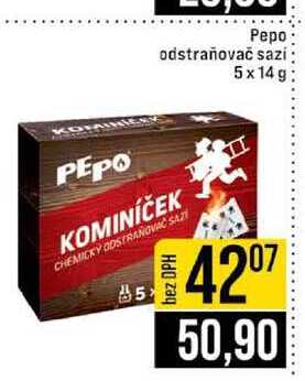 Pepo odstraňovač sazi 5x14g
