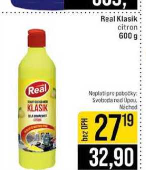 Real Klasik citron 600 g JIP