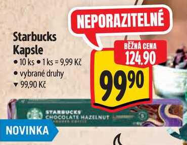 Starbucks Kapsle, 10 ks
