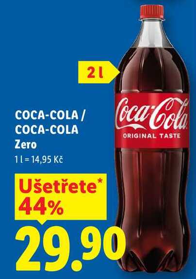 COCA-COLA/COCA-COLA Zero, 2 l