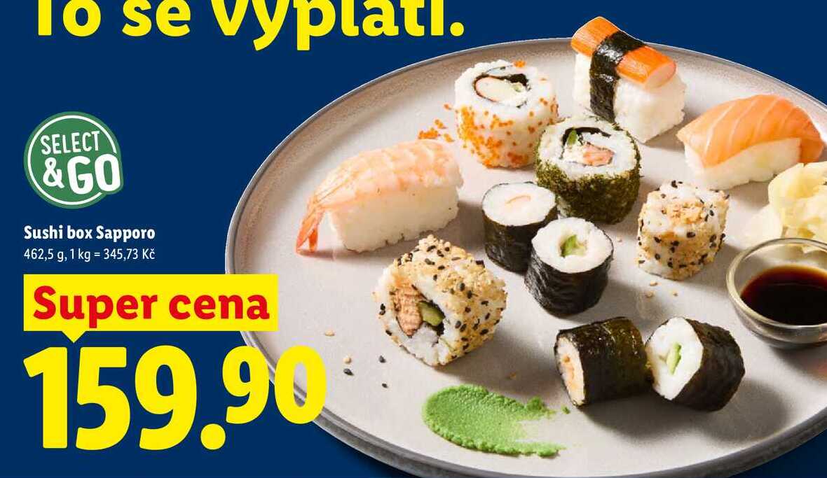 Sushi box Sapporo, 462,5 g