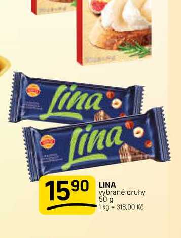 LINA vybrané druhy 50 g