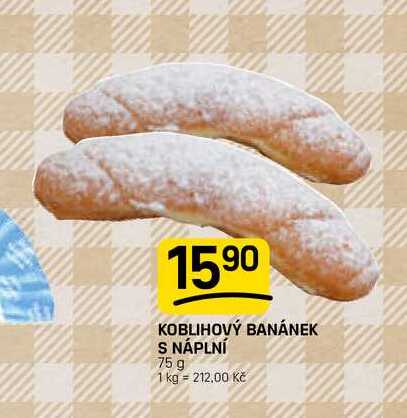 KOBLIHOVÝ BANÁNEK S NÁPLNÍ 75 g