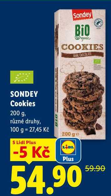 SONDEY Cookies, 200 g