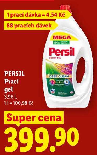 PERSIL Prací gel, 3,96 l/88 PD Lidl