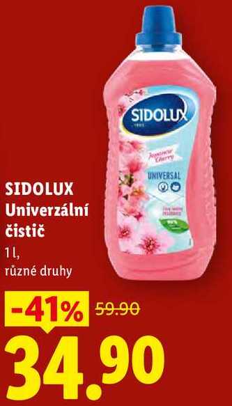 SIDOLUX Univerzální čistič, 1 l Lidl