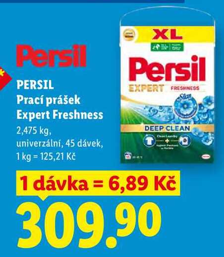 PERSIL Prací prášek Expert Freshness, 2,475 kg/45 dávek