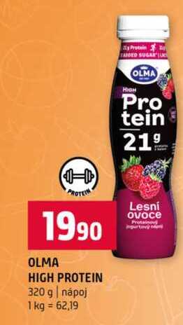 OLMA HIGH PROTEIN 320 g nápoj