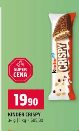 KINDER CRISPY 34 g 