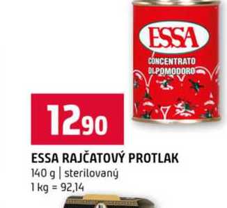 ESSA RAJČATOVÝ PROTLAK 140 g sterilovaný