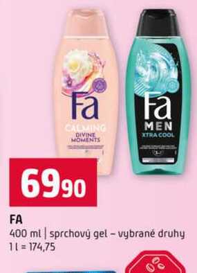 FA 400 ml sprchový gel vybrané druhy