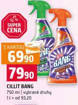 CILLIT BANG 750 ml vybrané druhy Terno