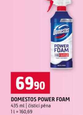 DOMESTOS POWER FOAM 435 ml čisticí pěna Terno