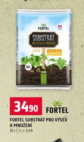 FORTEL SUBSTRÁT PRO VÝSEV A MNOŽENÍ 10l