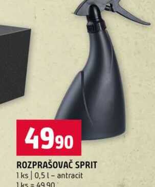ROZPRAŠOVAČ SPRIT 1ks 0,5l antracit Terno