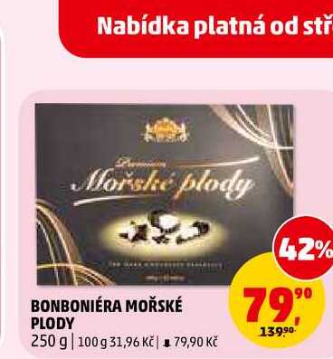 BONBONIÉRA MOŘSKÉ PLODY, 250 g