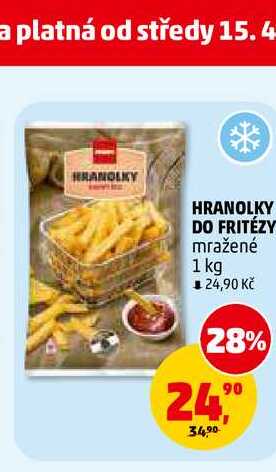 HRANOLKY DO FRITÉZY, 1 kg