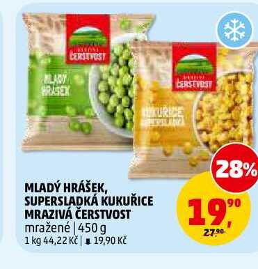 MLADÝ HRÁŠEK MRAZIVÁ ČERSTVOST, 450 g