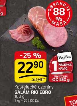 SALÁM RIO EBRO 100 g 