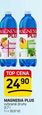 MAGNESIA PLUS vybrané druhy 0,7l