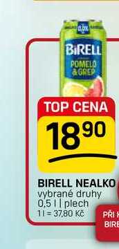 BIRELL NEALKO vybrané druhy 0,5|| plech 