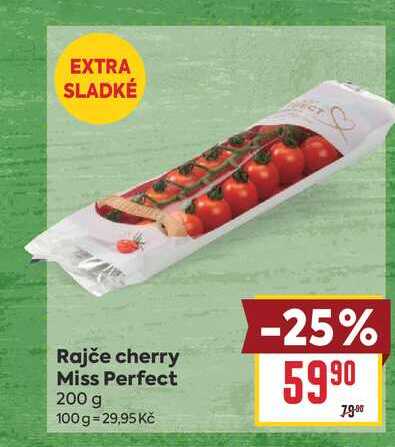 Rajče cherry Miss Perfect 200 g 