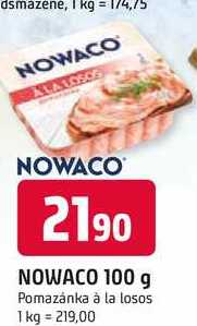NOWACO Pomazánka à la losos 100g