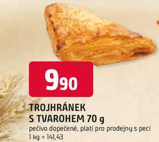 TROJHRÁNEK S TVAROHEM 70 g 