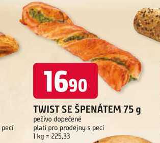 TWIST SE ŠPENÁTEM 75 g 
