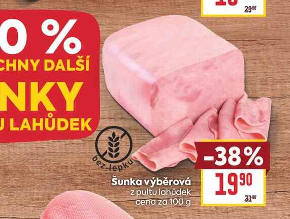 Šunka výběrová 100g