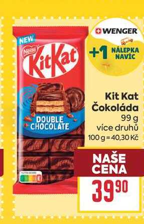 Kit Kat Čokoláda 99 g