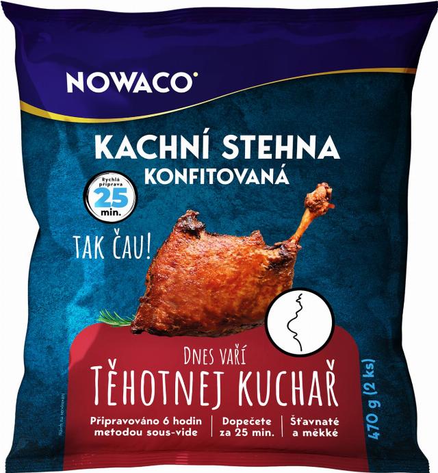 Těhotnej kuchař kachní stehna
