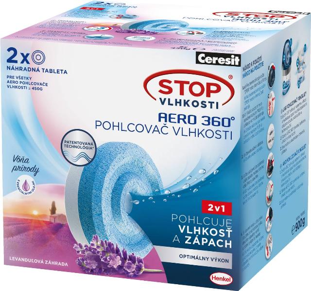 CERESIT Náhradní tablety 2 kusy v balení