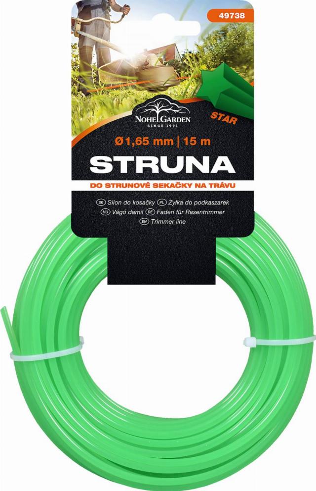 Struna do sekačky kulatá/hvězda