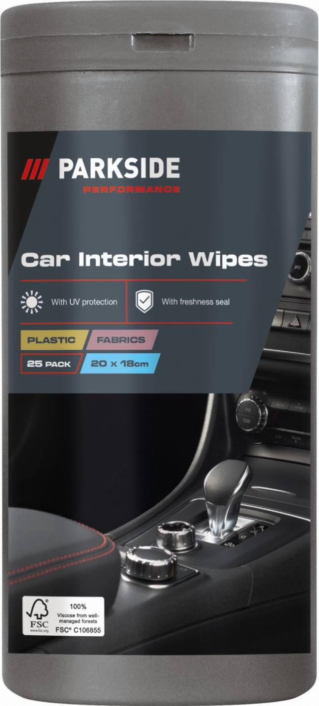 PARKSIDE PERFORMANCE Čisticí ubrousky do interiér