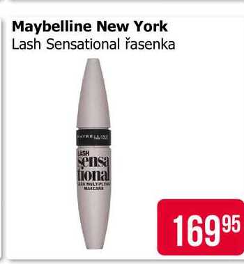 Maybelline New York Lash Sensational řasenka Teta drogerie