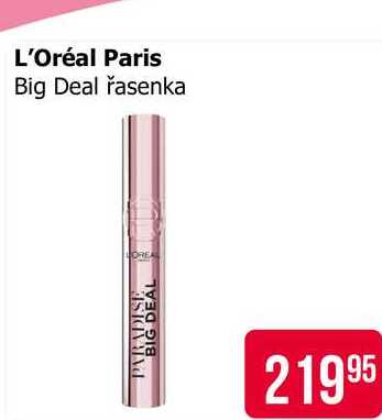 L'Oréal Paris Big Deal řasenka Teta drogerie