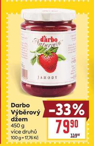 Darbo Výběrový džem 450 g 